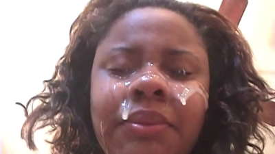 चेहऱ्यावर शुक्राणू