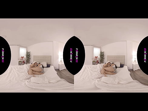 ❤️ PORNBCN VR दोन तरुण लेस्बियन 4K 180 3D व्हर्च्युअल रिअॅलिटीमध्ये खडबडीत जागे झाले जिनिव्हा बेलुची कॅटरिना मोरेनो ❤️ गुदद्वारासंबंधीचा अश्लील ❌